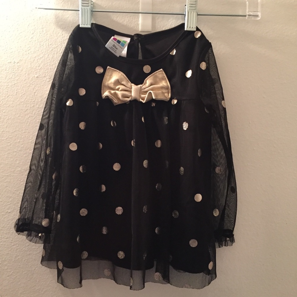 💜Speckless gold and black fancy dress holiday